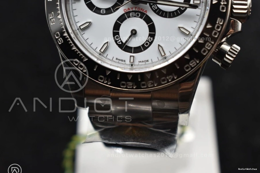 2023 Best SH WrinkleFree and Daytona Case 904L 1:1 495 ZF Bracelet 126500 Edition Dial White SS 1019